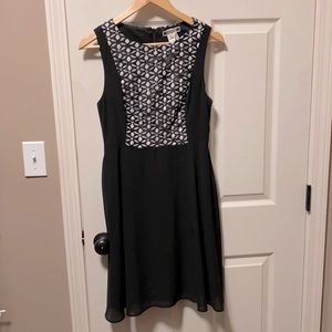 Boutique Dress. Black and White.